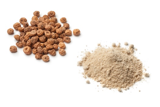 Tigernutmandel_und_Tigernutmehl Tigernut, Erdmandeln und Tigernut-Erdmandel Mehl